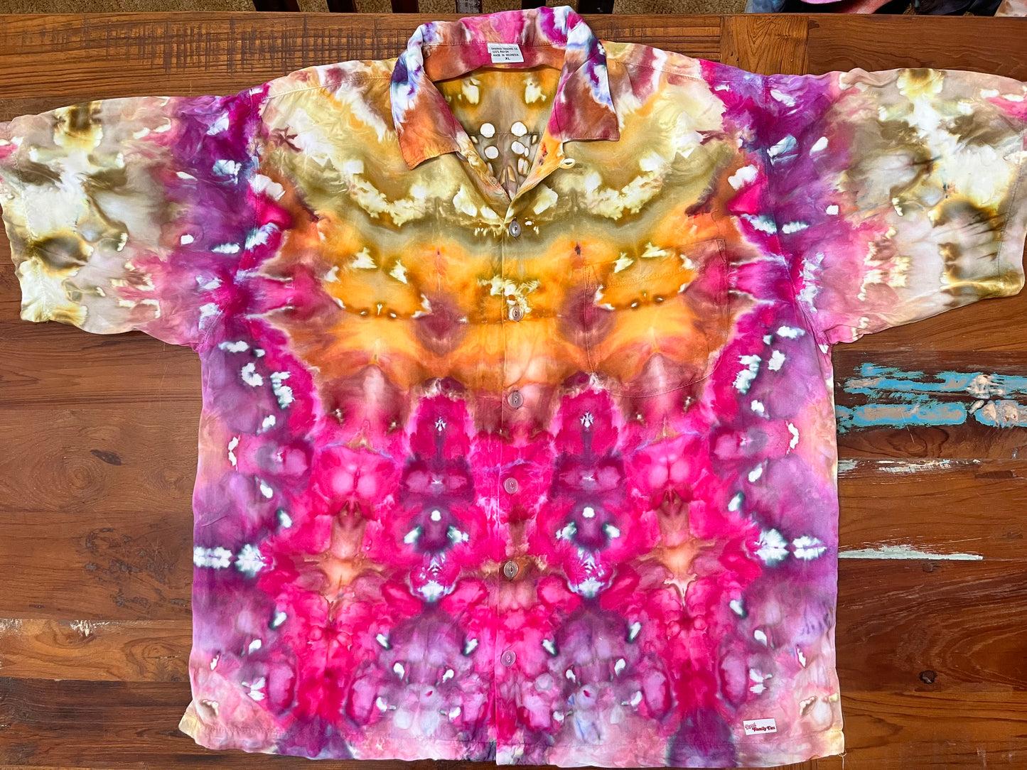 XL button down, Original art