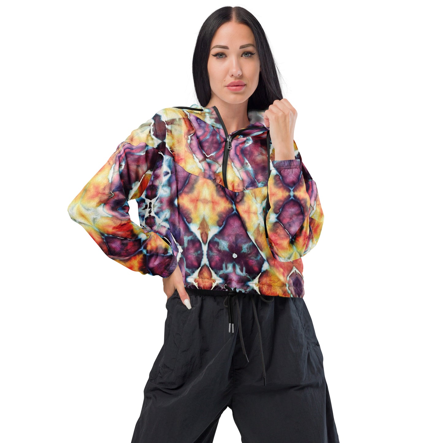 Women’s cropped windbreaker